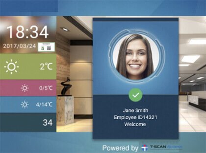 T-Scan - Contactless Facial Recognition Access Control for Australian Business and Government